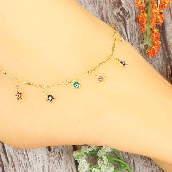 "Dainty Anklet for Women – Elegant Everyday Jewelry & Perfect Gift | MLCRC1433 - Picture 1 of 10